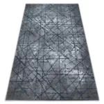 Kab. Akril valencia szőnyeg 3949 INDUSTRIAL szürke / kék 80x150 cm