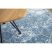 Akril valencia szőnyeg 3951 HEKSAGON kék / szürke 80x150 cm