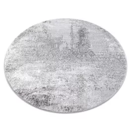   Kab. Modern MEFE szőnyeg Kör 8731 Vintage - szürke kör 200 cm