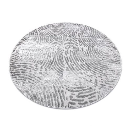 Modern MEFE szőnyeg Kör 8725 Körök ujjlenyomat - szürke kör 160 cm
