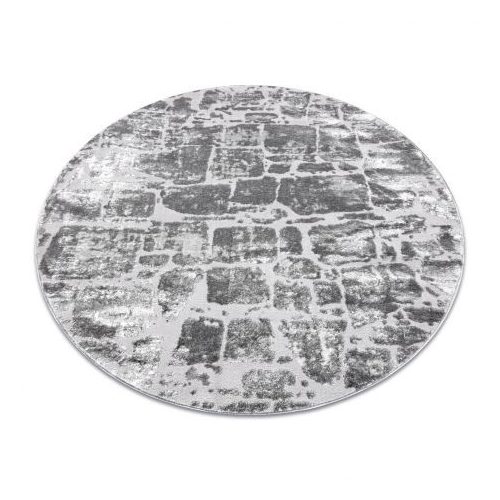 Modern MEFE szőnyeg Kör 6184 - sötétszürke kör 120 cm