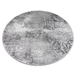 Kab. Modern MEFE szőnyeg Kör 8724 vintage - szürke kör 120 cm