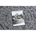 Kab. Modern MEFE szőnyeg Kör 6185 Fa Faipari - szürke kör 100 cm