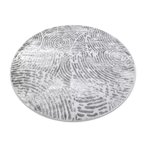 Kab. Modern MEFE szőnyeg Kör 8725 Körök ujjlenyomat - szürke kör 100 cm