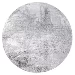Kab. Modern MEFE szőnyeg Kör 8731 Vintage - szürke kör 120 cm