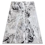 Kab. Modern GLOSS szőnyeg 8488 37 Absztrakció elegáns, glamour bézs / szürke 80x150 cm