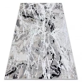   Kab. Modern GLOSS szőnyeg 8488 37 Absztrakció elegáns, glamour bézs / szürke 80x150 cm