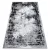 Kab. Modern GLOSS szőnyeg 8493 78 vintage, elegáns, szürke / fekete 80x150 cm