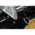 Modern GLOSS szőnyeg 529A 82 Márvány , kő, elegáns, glamour fekete / szürke 80x150 cm