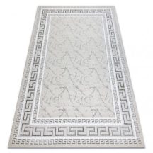   Modern GLOSS szőnyeg 2813 57 elegáns, görög elefántcsont / szürke 200x290 cm