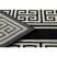 Modern GLOSS szőnyeg 6776 86 elegáns, görög fekete / arany 120x170 cm