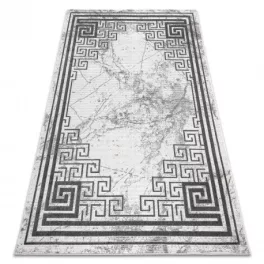   Kab. Modern NOBLE 1517 65 görög, Üveggolyó - krém / szürke 140x190 cm szőnyeg