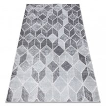   Modern MEFE szőnyeg B400 Kocka, geometriai 3D - sötétszürke 140x190 cm