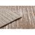 Modern MEFE szőnyeg 9401 Vonalak vintage - bézs / barna 140x190 cm