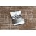 Modern MEFE szőnyeg 9401 Vonalak vintage - bézs / barna 120x170 cm
