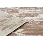 Kab. Modern MEFE szőnyeg B402 Vintage - sötét bézs 160x220 cm