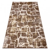 Modern MEFE szőnyeg 6184 - sötét bézs 80x150 cm