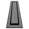 Modern GLOSS szőnyeg, futószőnyeg 6776 85 elegáns, görög fekete / elefántcsont 80x250 cm