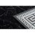 Modern GLOSS szőnyeg 2813 87 elegáns, görög fekete / szürke 70x200 cm