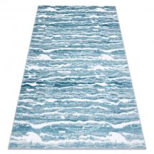   Modern MEFE szőnyeg 8761 Hullámok - krém / kék 180x270 cm