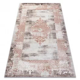   Kab. CORE szőnyeg W9797 Rozetta - Structural, két szintű, бежов / розов 180x270 cm