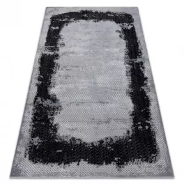   Kab. CORE szőnyeg A004 árnyékolt - Structural, két szintű, fekete / szürke 180x270 cm