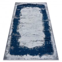   CORE szőnyeg A004 árnyékolt - Structural, két szintű, kék / szürke 160x220 cm