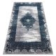 CORE szőnyeg W9797 Rozetta - Structural, két szintű, kék / szürke 160x220 cm