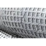 Kab. CORE szőnyeg A004 árnyékolt - Structural, két szintű, fekete / szürke 140x190 cm