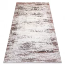   Kab. CORE szőnyeg W9775 árnyékolt - Structural, két szintű, bézs / rózsaszín 120x170 cm