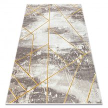   CORE szőnyeg 1818 Geometriai - Structural, két szintű, elefántcsont / arany 200x290 cm