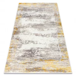   Kab. CORE szőnyeg W9775 árnyékolt - Structural, két szintű, elefántcsont / bézs 160x220 cm