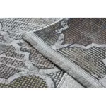 Kab. Modern LUCE 75 Marokkói Trellis vintage - szürke / mustár 173x270 cm szőnyeg