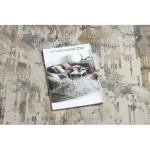 Kab. Modern LUCE 74 vintage - szürke / mustár 134x190 cm szőnyeg