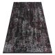 Modern VINCI 1524 vintage - antracit / piros 180x270 cm szőnyeg
