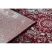 Modern VINCI 1407 Rozetta vintage - piros / antracit 120x170 cm szőnyeg