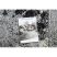 Modern VINCI 1407 Rozetta vintage - elefántcsont / szürke 80x150 cm szőnyeg