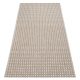 Fonott sizal szőnyeg, futószőnyeg BOHO 39003363 Vonalak bézs 60x225 cm