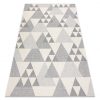 Szőnyeg SPRING 20409662 háromszögek szizál, hurkolt - krém 120x170 cm