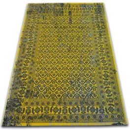 Kab. Vintage szőnyeg Virágok 22209/025 sárga 120x170 cm