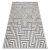 Kab. Szőnyeg SPRING 20421332 labirintus szizál, hurkolt - krém / szürke 160x230 cm