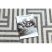 Szőnyeg SPRING 20421332 labirintus szizál, hurkolt - krém / szürke 160x230 cm