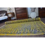 Kab. Vintage szőnyeg Virágok 22209/025 sárga 120x170 cm