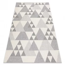   Kab. Szőnyeg SPRING 20409662 háromszögek szizál, hurkolt - krém 200x290 cm