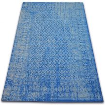 Vintage szőnyeg Virágok 22209/543 kék 120x170 cm