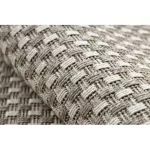 Kab. Fonott sizal szőnyeg, futószőnyeg BOHO 39003363 Vonalak bézs 160x230 cm