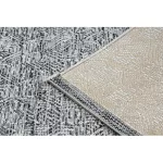 Kab. Szőnyeg COLOR 47373960 SISAL labirintus szürke / bézs 120x170 cm