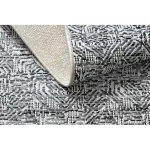 Kab. Szőnyeg COLOR 47373960 SISAL labirintus szürke / bézs 120x170 cm