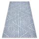 Szőnyeg COLOR 47176360 SISAL vonalak, háromszögek, bézs / kék 80x150 cm