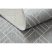 Fonott sizal flat szőnyeg 48731637 Négyzetek rombusz, геометричен szürke / krém 120x170 cm